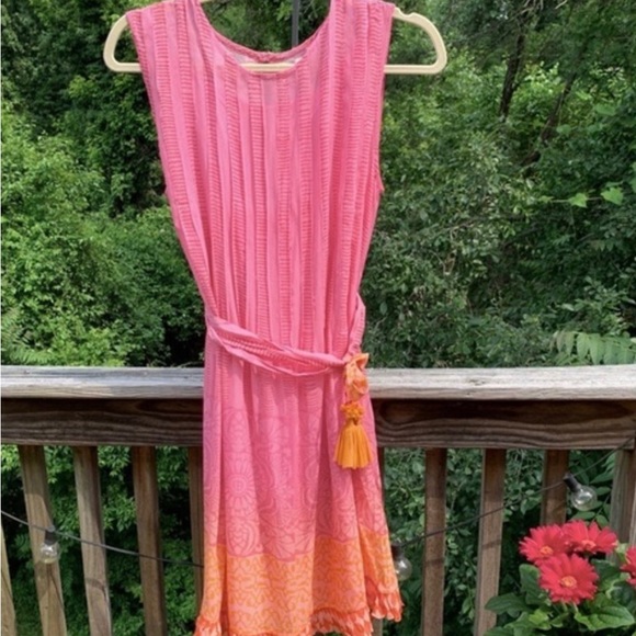 Anthropologie Lucile Dress XS Pink. Summer Party Dress. 🥳☀️😎 - Picture 6 of 9